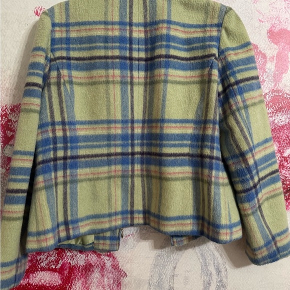 Requirements Woolblend Plaid Jacket 12 - Picture 2 of 4